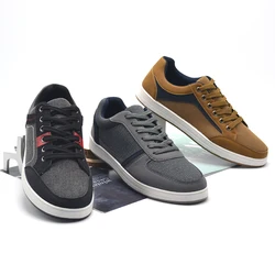 JUSTGOOD Oem 2021 Low Top Grey Men Casual Sneakers Skateboard Shoes