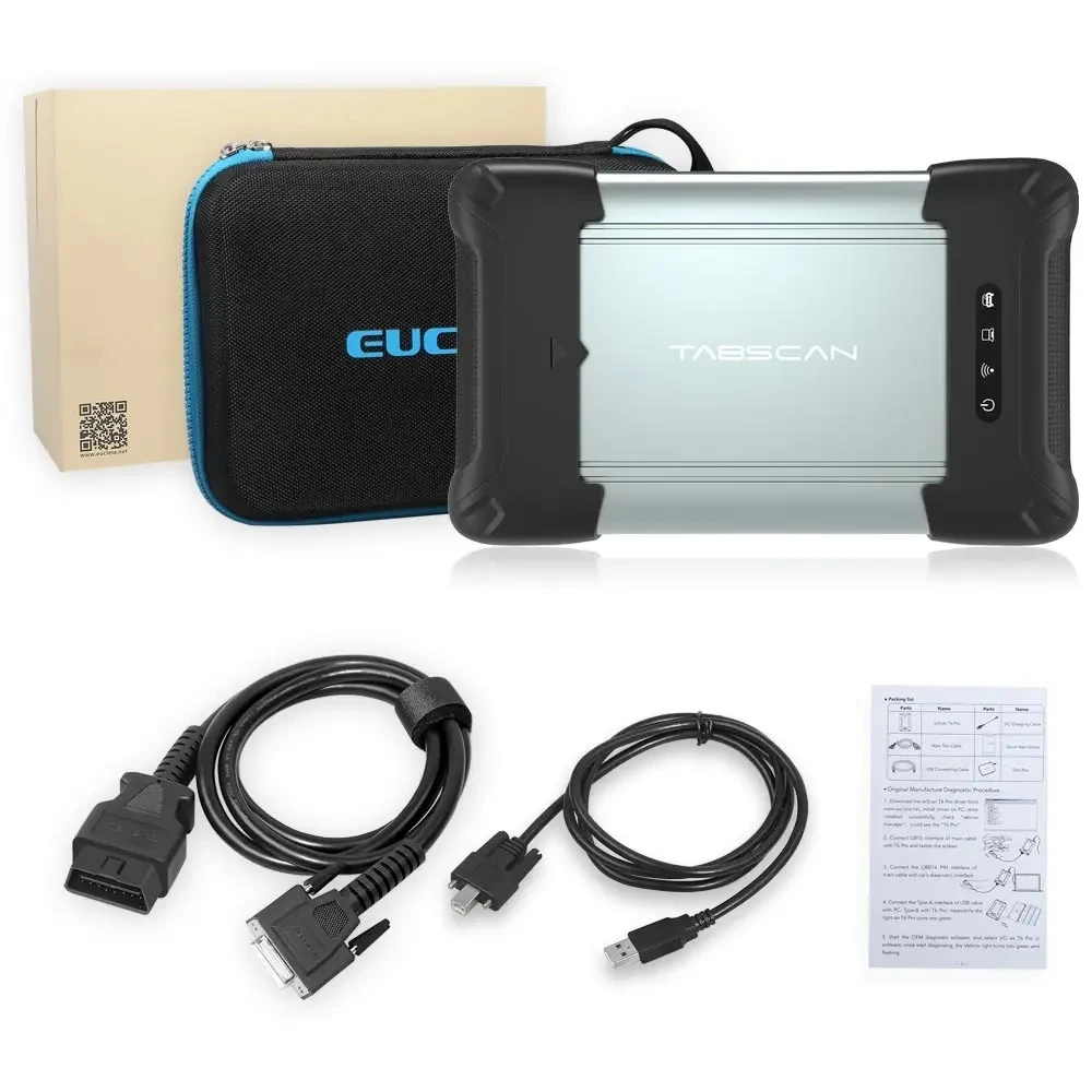 Новейший сканер Eucluia Wiscan Tabscan T6pro OBD2 инструмент для программирования автомобильного диагностического сканера с программным обеспечением в HDD