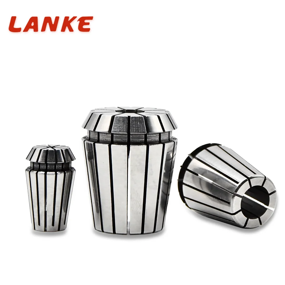 LankeHigh quality CNC tool spring er Collet ER11 ER16 ER20 ER25 ER32 milling chuck Collet sets