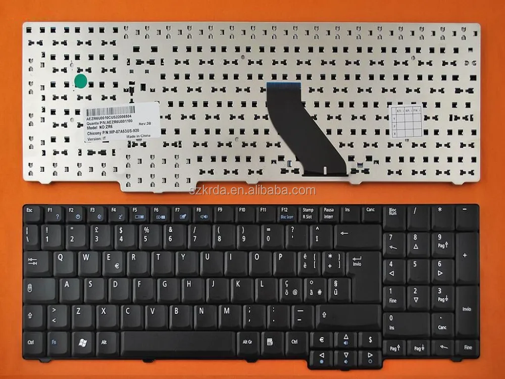  Турецкая Клавиатура ноутбука TR для Acer 9400 7000 5535 6930 запасные
