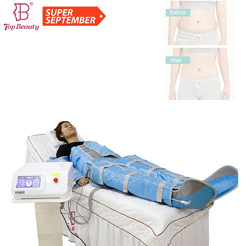 pressoterapia presoterapia traje profesional lymphatic drainage Slimming professional infrared pressotherapy suit 3 in 1 Machine