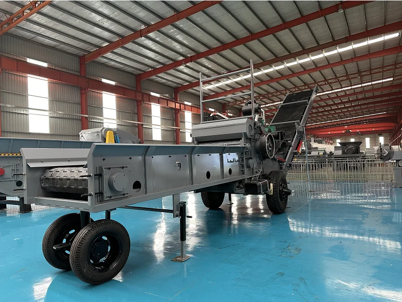 Flexible Chipping Device Mobile Diesel Wood Chipper Machine for Bamboo Wood Branches 3-5t/h Capacity Drum Wood Crusher Movable