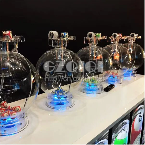 
Customzied made lottery machine with 5 charmbers with large capactiy 