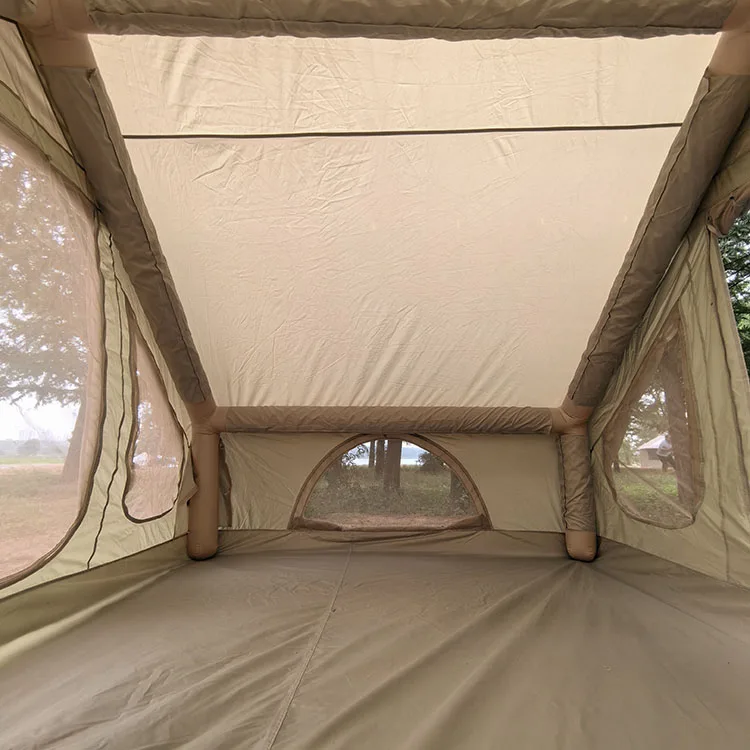 Customized Air Tent Inflatable Camping Outdoor For 3-6 Person Wild Outdoor Camping Tent Inflatable House Trip Tent