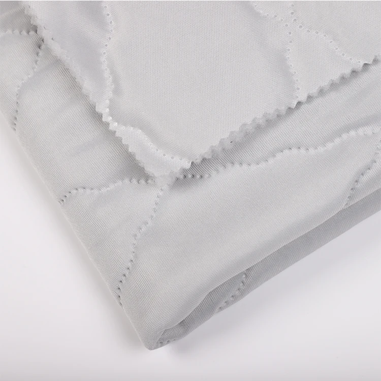 Wholesale China factory manufacturer home woven textile ultrasonic embossed quilting fabric