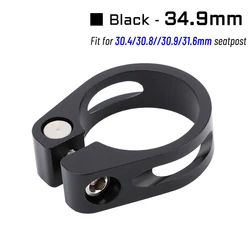 Wholesale Alloy Road Bicycle Seat Post Clamp Lock 31.8/34.9mm MTB Bike Seat Pipe Clamps for 27.2/28.6/30.8/31.6mm Bike Seatpost