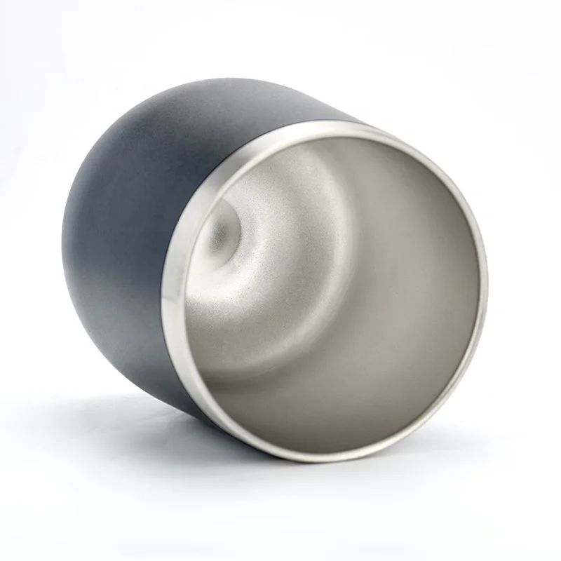 Klooper Amazon Top Sales 12 Oz Double Wall Stainless Steel Custom Insulated Vacuum Egg Shape Travel Mug