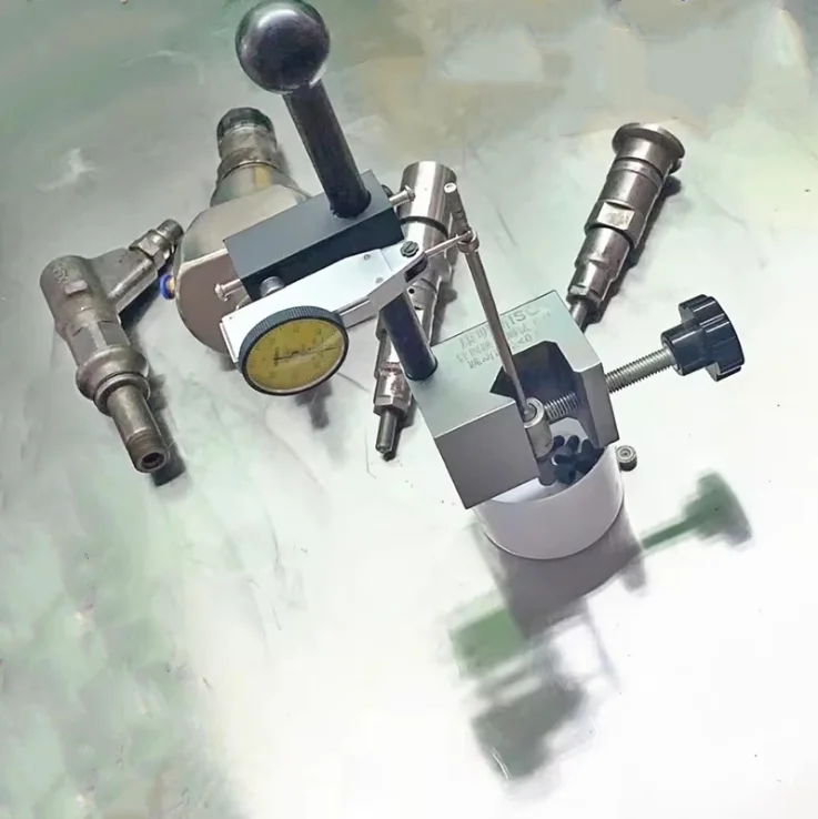 Common Rail Injector Cu-mmins ISG Needle Valve Runout Measurement Error Mitutoyo Leverage Dial Indicator measuring tool set