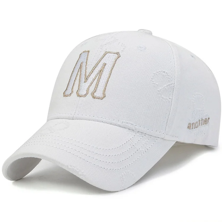 Custom 6 Panel Famous Brand Stylish Embroidery Baseball Cap Washer,premium Cool Soft Cotton Ripped Dad Hats