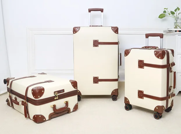 Newest design 3 piece trolley luggage set