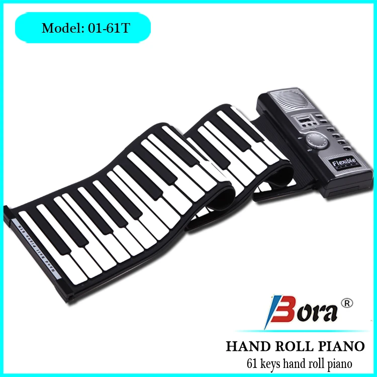 Bora 61 hand roll up piano high keyboard