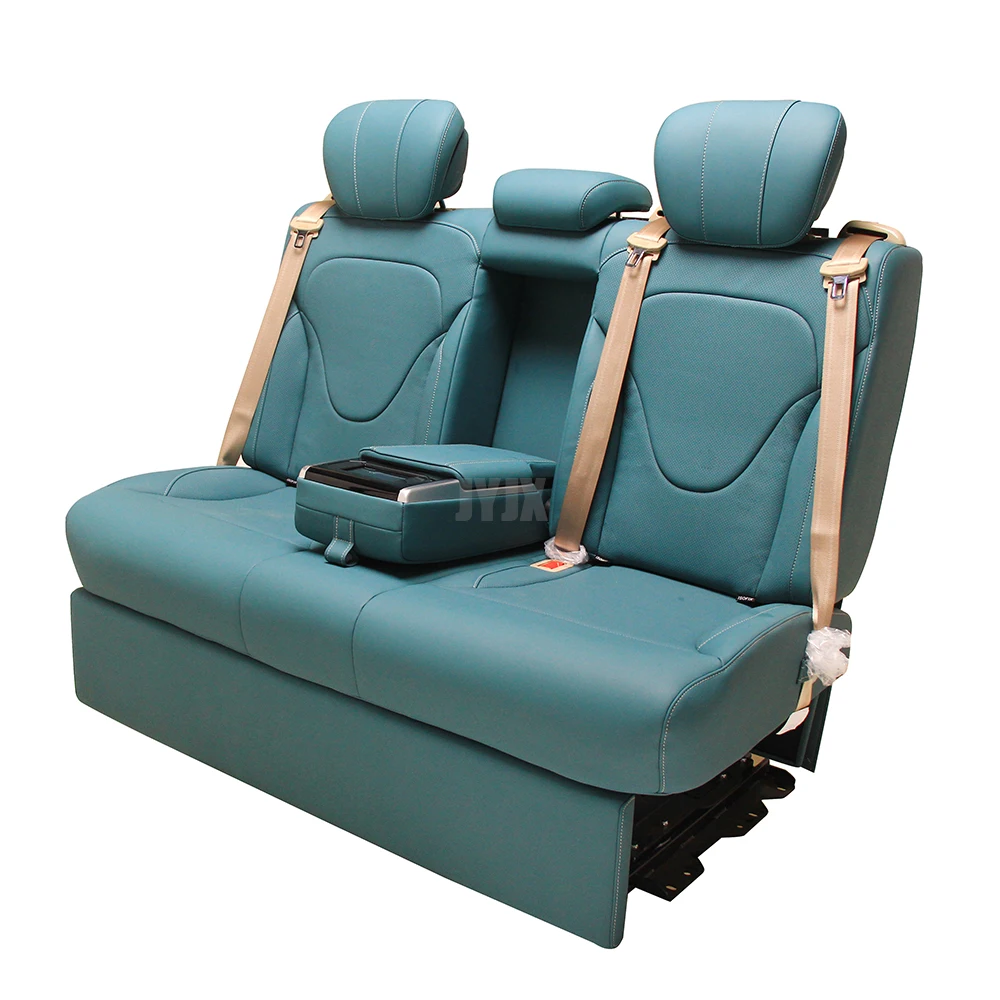 JYJX056 Upgrade Turquoise Interior Car Seat Bed for Luxury Van V Class Vito w447
