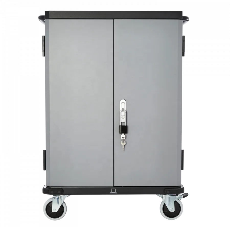 24/36/42device charging cart for laptop tablet with children protection