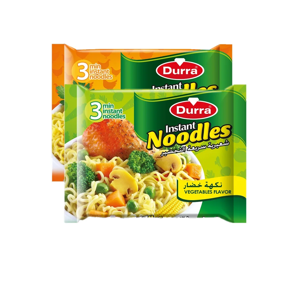 Professional oem factory ramen noodles instant soup noodle with halal