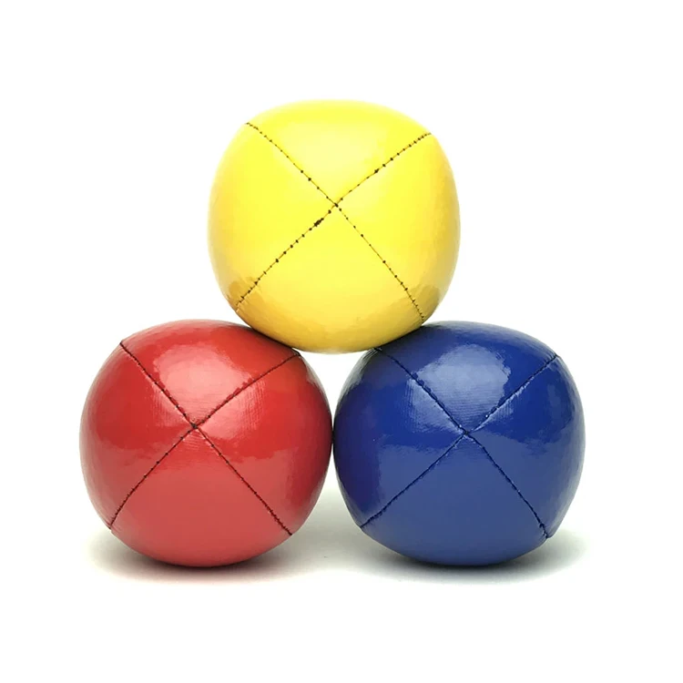 Оптовая продажа высококачественный полиуретановый мяч для жонглирования игрушечные мячи классические 4 вязанные Мячи Для Жонглирования 5 см