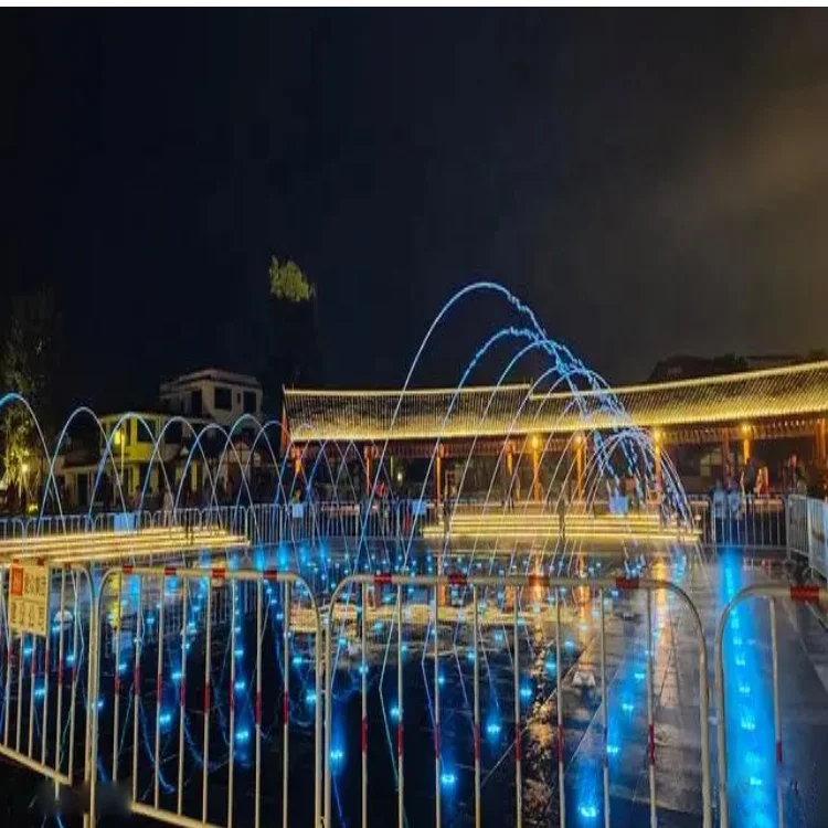 Home Landscape Laminar Jumping Jet Fountain Interactive Dancing Fountain for pool