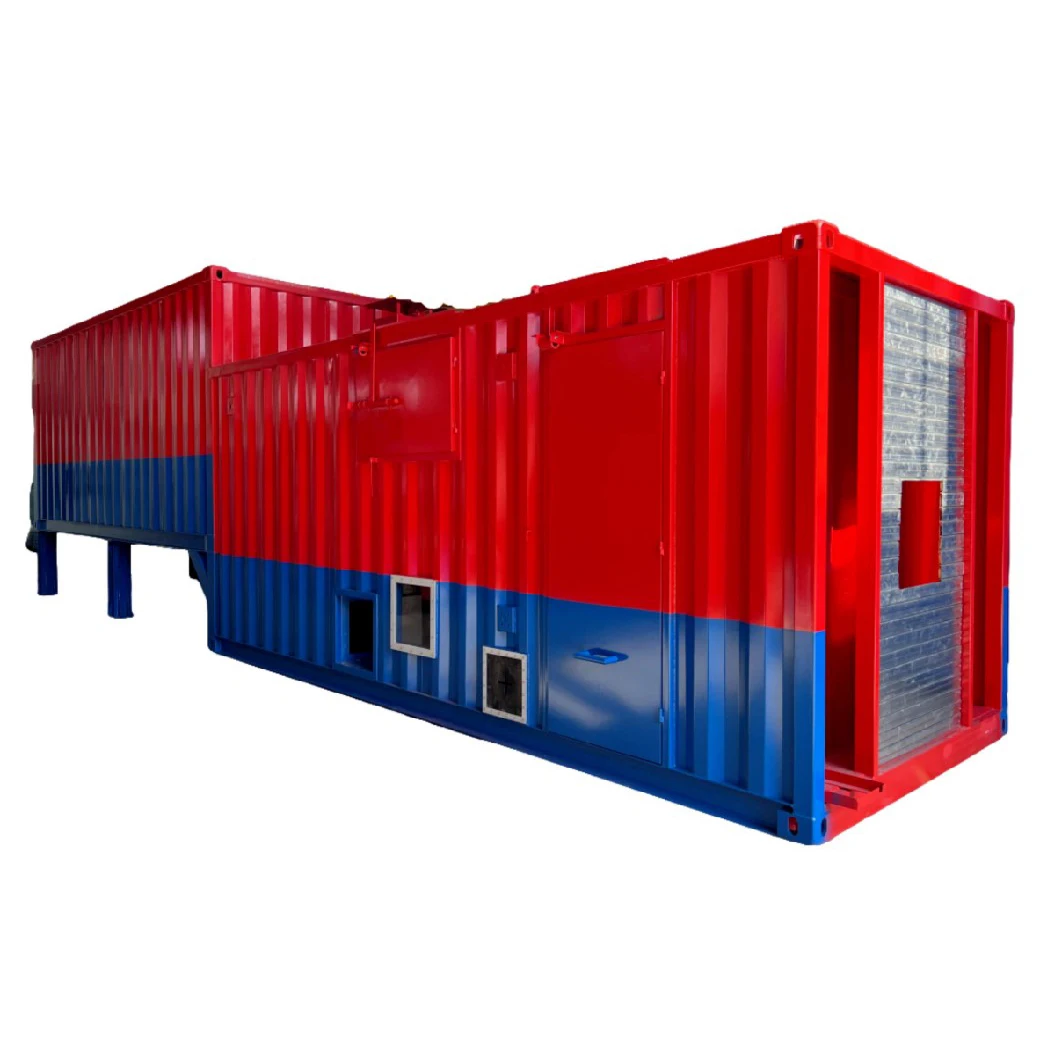 Real smoke real fire training container