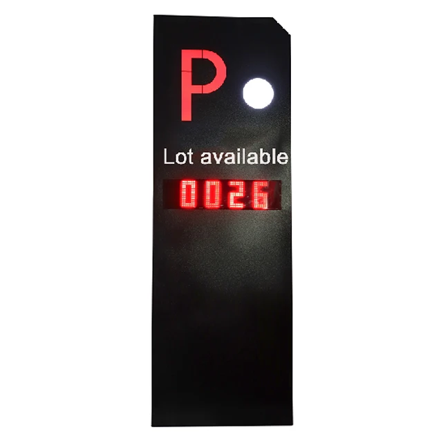 100% Accuracy Ultrasonic Parking Space Monitoring Integrated Parking Lot Management System