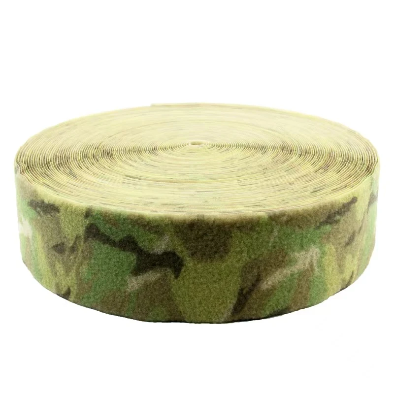 Top Selling Camouflage Hook and Loop Strap Factory Outlet Strong Sticky Hook and Loop Tape Manufacturer Price Velcroes Tape