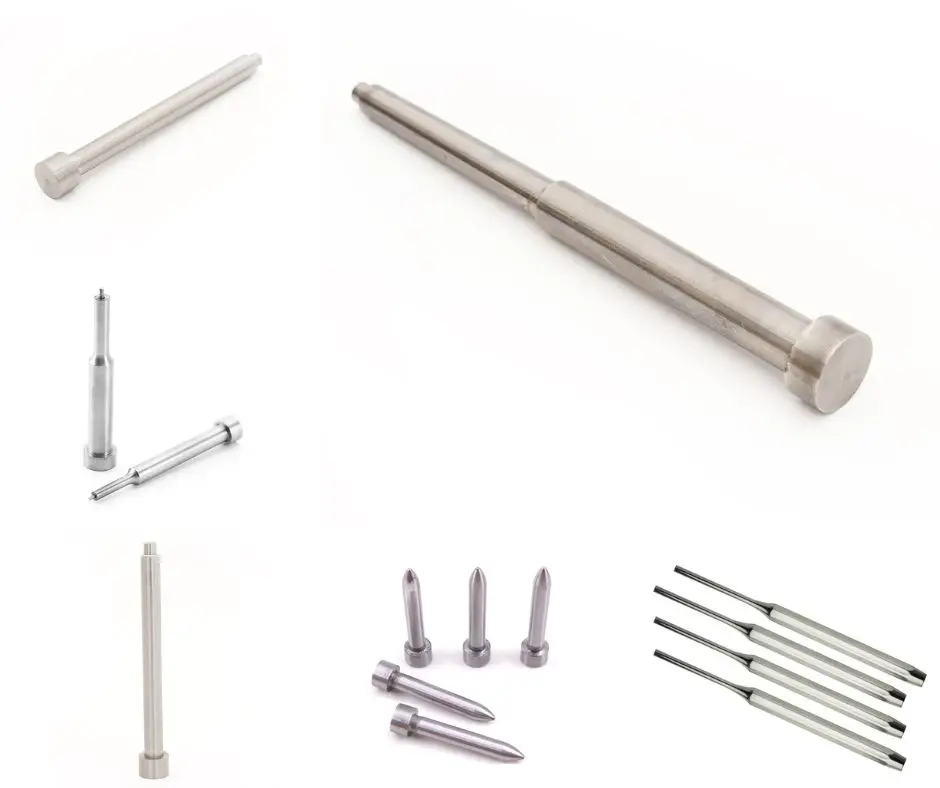 custom with high precision hss din9861 carbide center roll pin punch and die parts