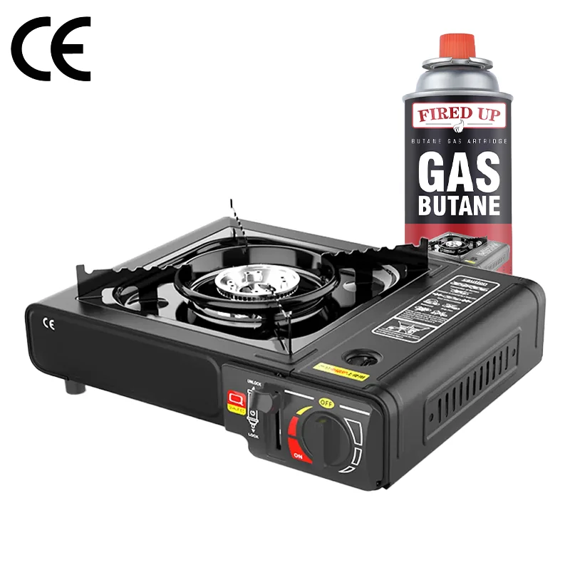 Supplier BBQ Gas Stove Camping Portable Cassette Furnace Butane Gas Furnace Cassette Furnace