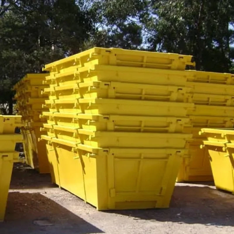 8 yard Skip container garbage waste bin skip loader container dumpster 6 yard 5 yard 4 yard absetzskip
