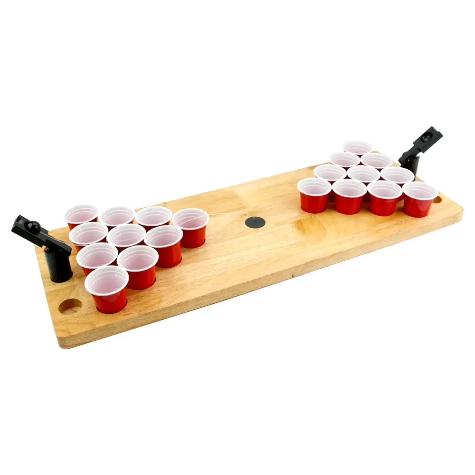 Beer Pong Factory Directly Wholesale Mini Shot Beerpong Drinking Wooden Table