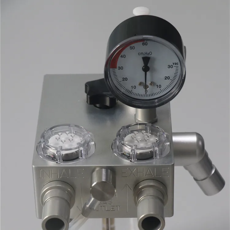 Vet CO2 absorber for anesthesia machine with non-breathing circuit