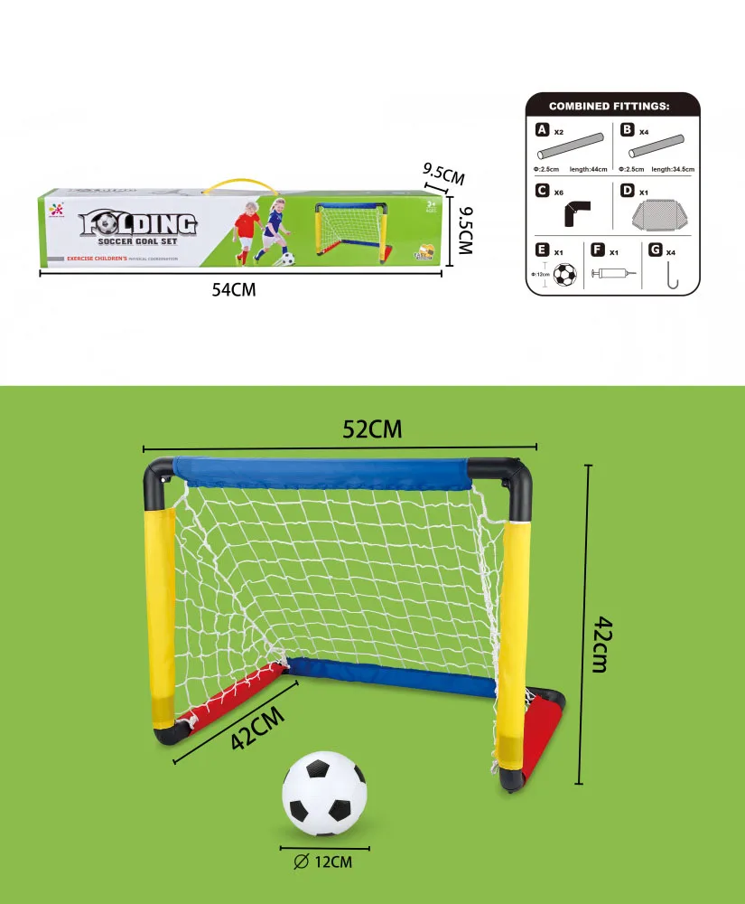 Hot sale portable soccer goal folding soccer goal for home trainingpop up folding portable football soccer goals