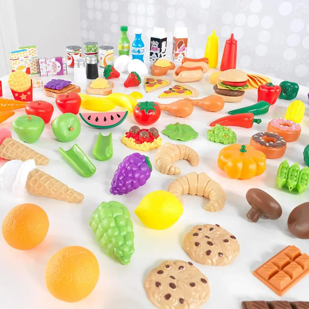 Toy play Pretend Food  Assortment Tasty Treats Play Food Set