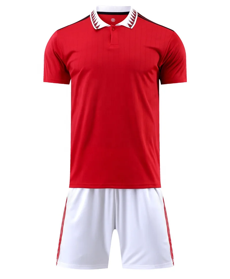 Manufacturer wholesale 23 new style manchester team unite club blank soccer wear kits