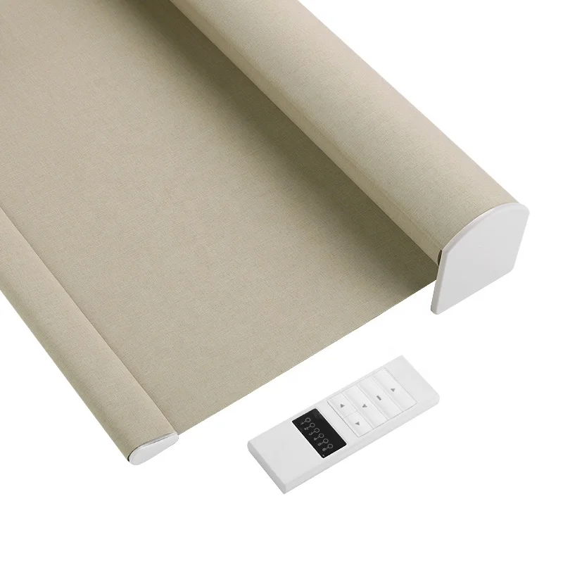 customized blackout wifi control shades dual tuya zigbee electric motor window motorized day and night roller blinds
