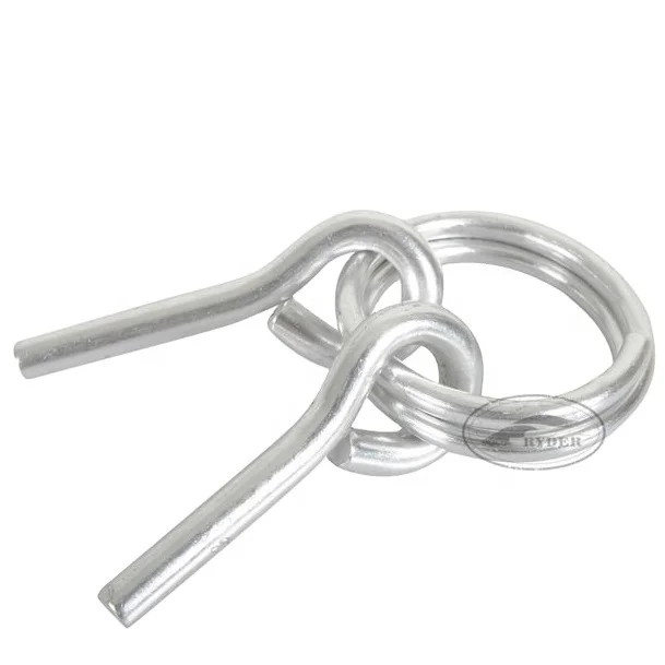 Tent Accessory Camping Accessory Tent Pole Tip Hook Ring and Pin Tent Pole Fixing