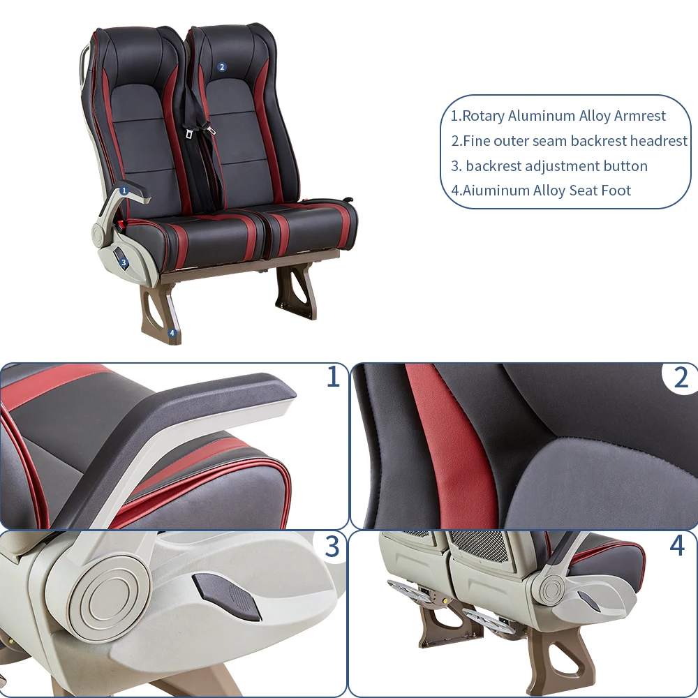 bus passenger folding seat manufacturers, reclining mini fold up bus seat for sale
