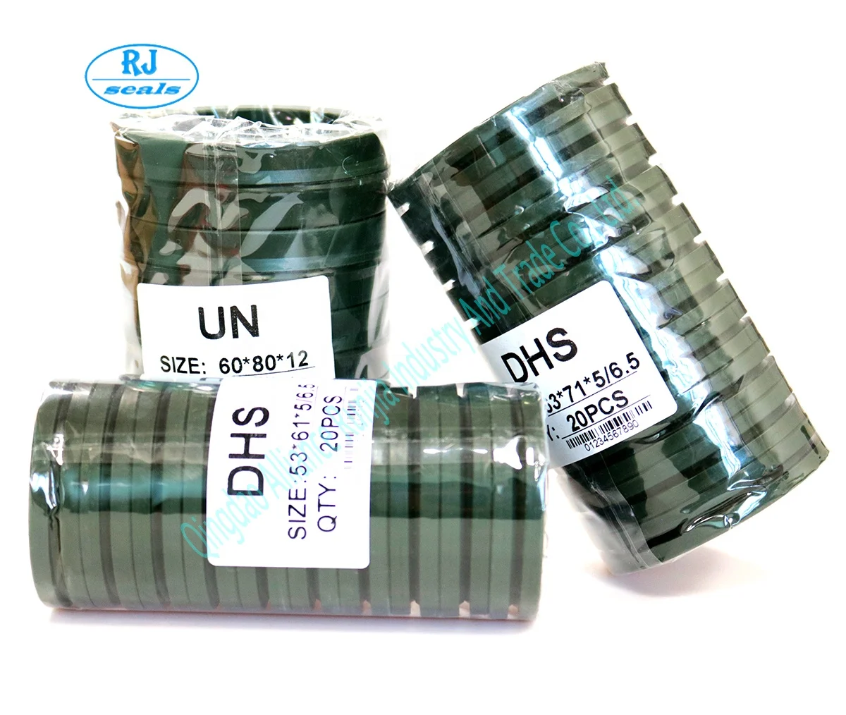 N0K CFW Pu Rod UN DHS IDU ODU KDAS Blue Green Colour Hydraulic Piston Seals