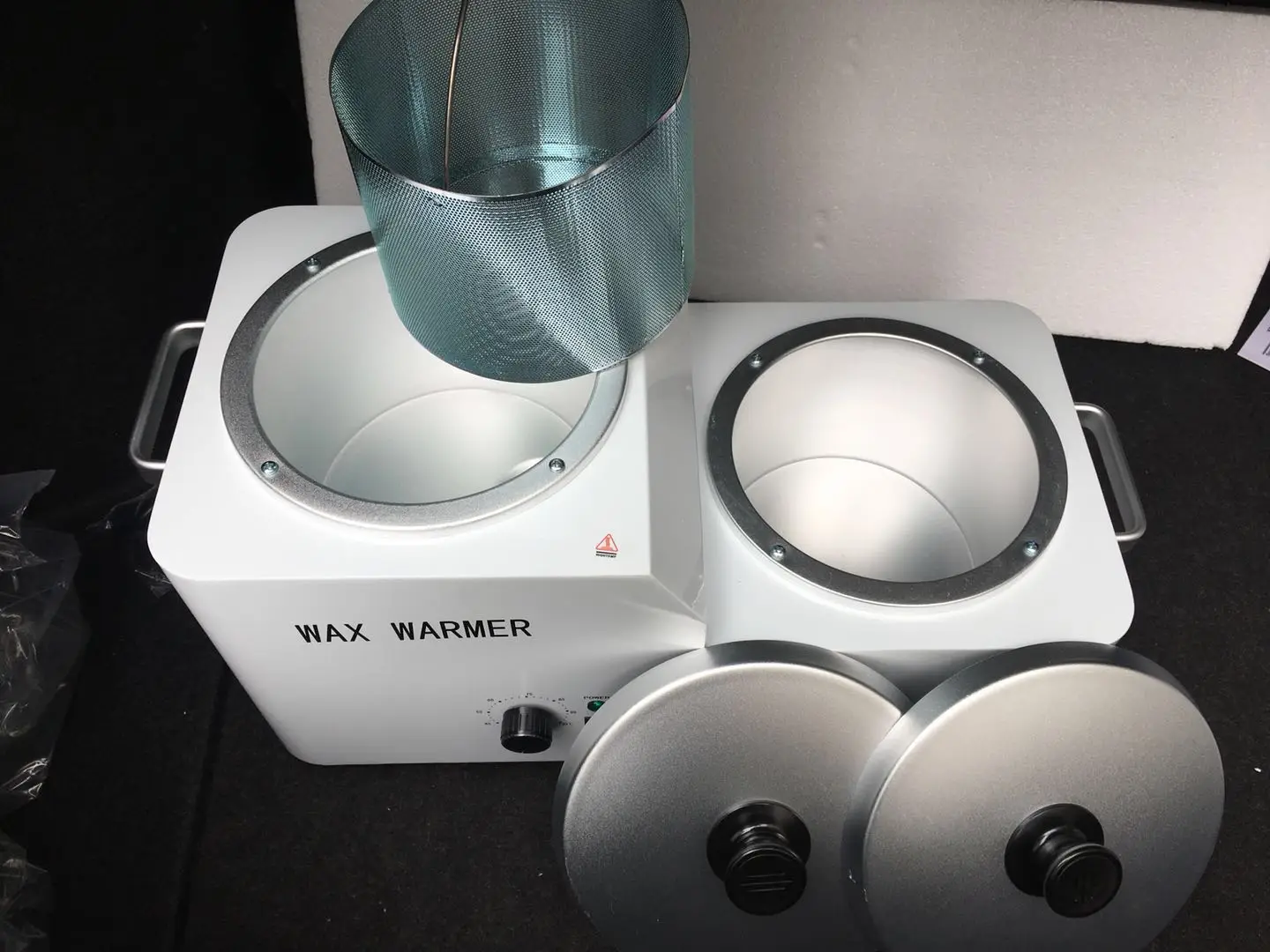  Депиляционный воск для удаления волос двойной горшок маникюрного салона оборудование восковой подогреватель