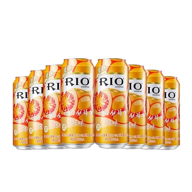 Wholesale Rio Refreshing Grapefruit Flavored Vodka Cocktail 500ml Artificial Fruit Flavored Alcoholic Drink Cocktail