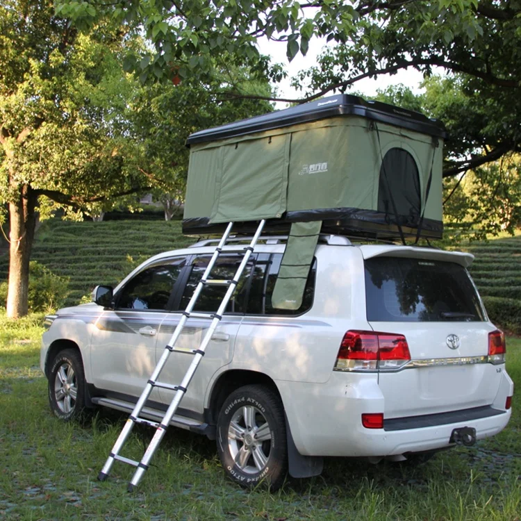 Camping ABS hard shell car roof top tent