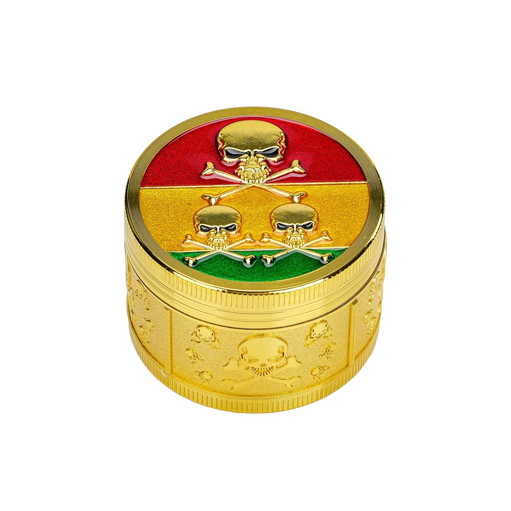 New 52mm Smoke Grinder Manual Drip Oil Grinder Wholesale of Foreign Trade Smoking Accessories