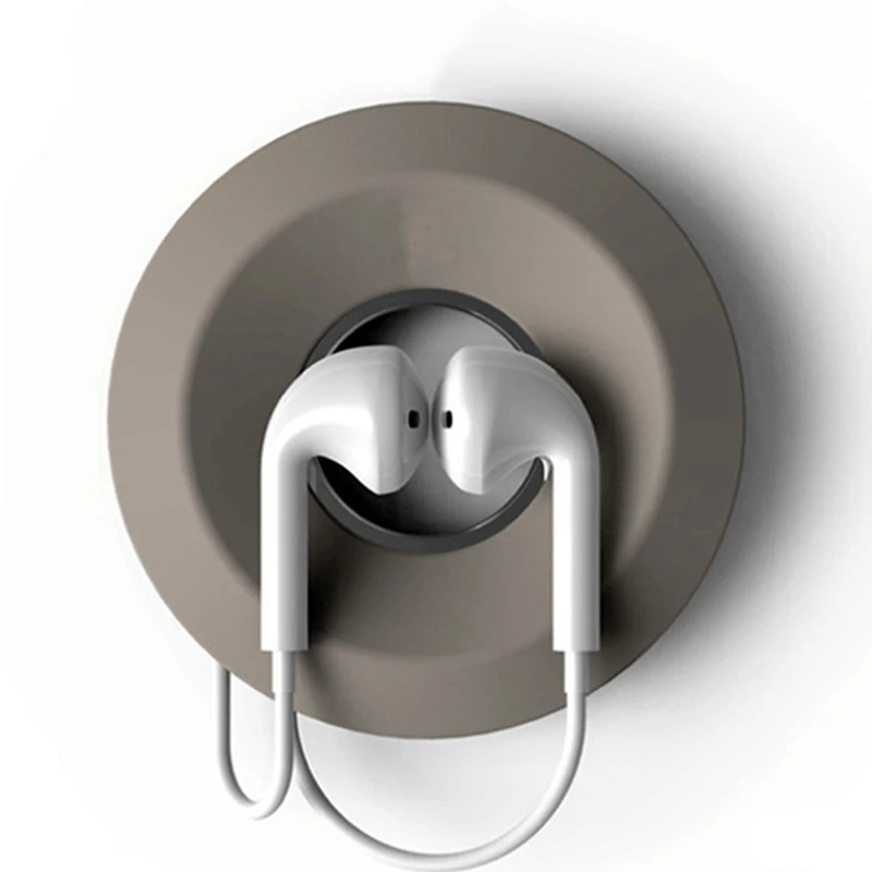 
Wholesale Colorful Silicone Earphone Cable Winder Carrying Case Holder Cord 