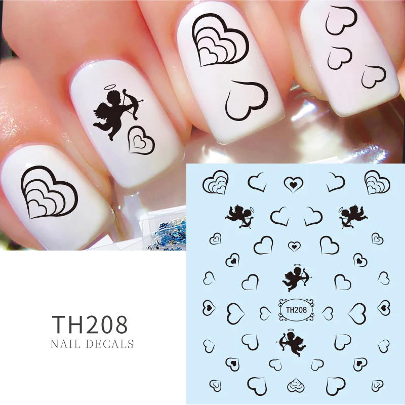 New Fashion Crown Nail Decals Best Price Self Adhesive Nail Sticker Decals