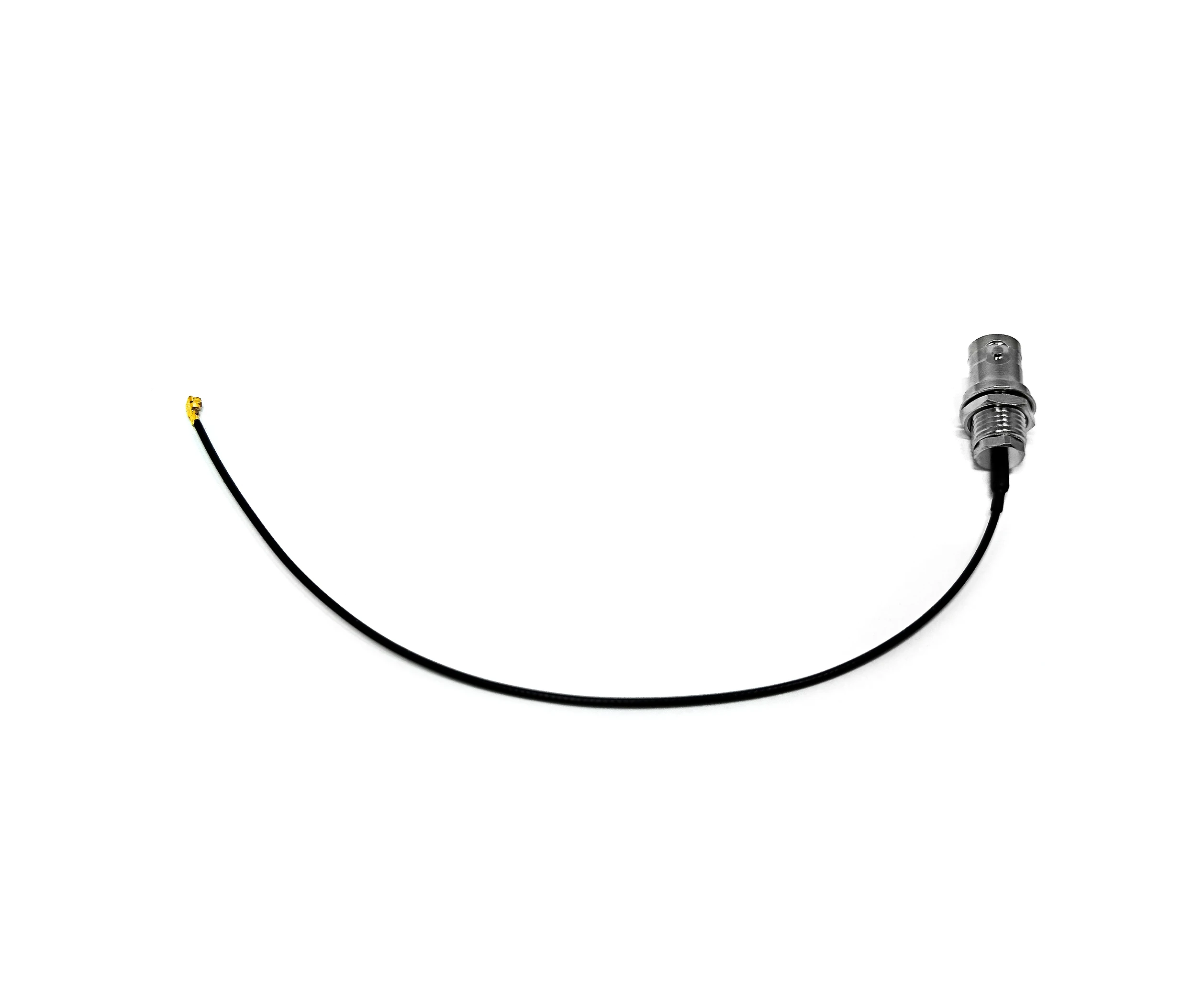 RF coaxial cable assembly BNC type female jack bulkhead waterproof  TO UFL for 1.37 pigtail extension jumper