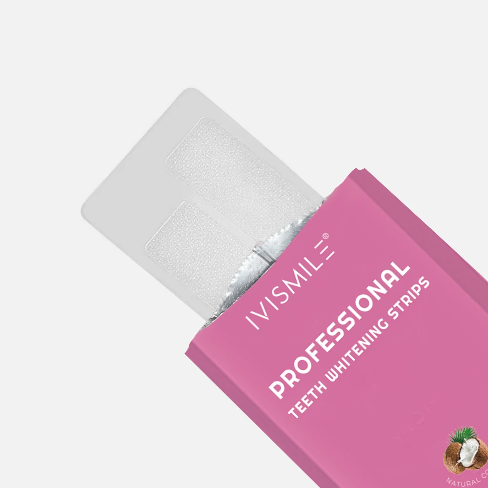 Оптовая продажа, частная торговая марка, натуральные отбеливающие полоски без пероксида древесного угля для зубов