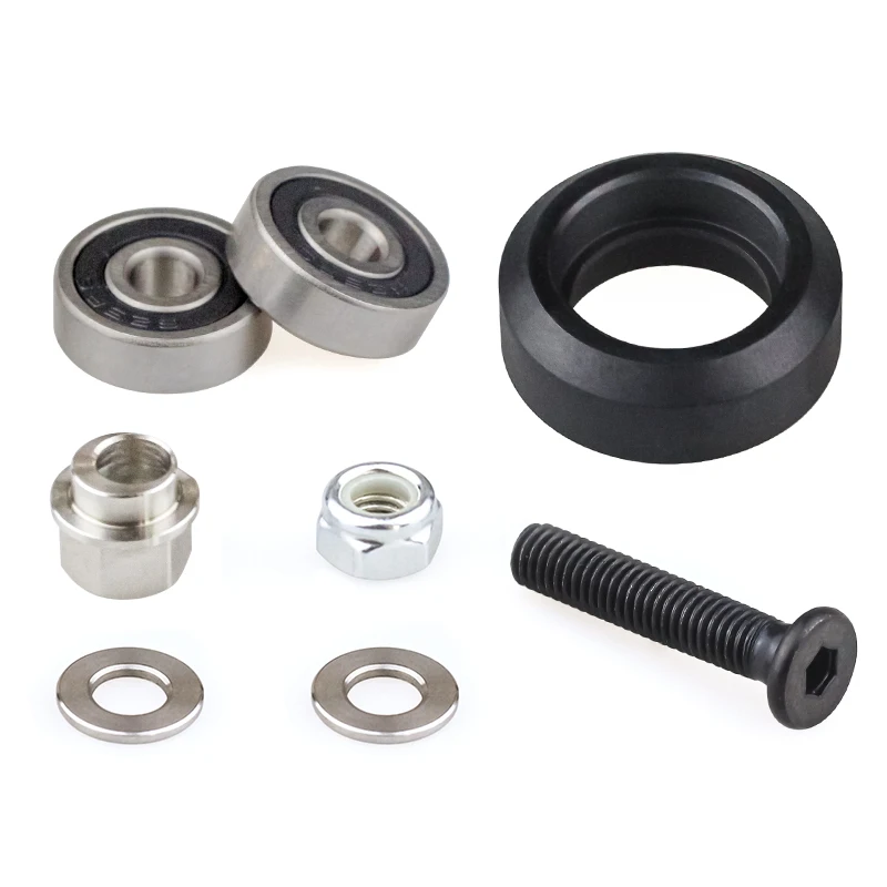 30PCS Solid V Wheel Kits With 625RS Bearings for 3d Printer CNC Engraver  CNC Laser