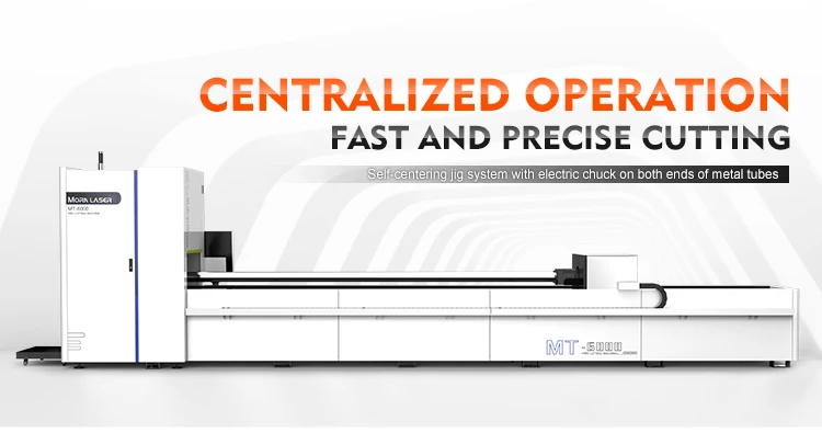 Square tube metal Cnc fiber laser cutting machine 3000w 6000w round pipe laser cutter machine price