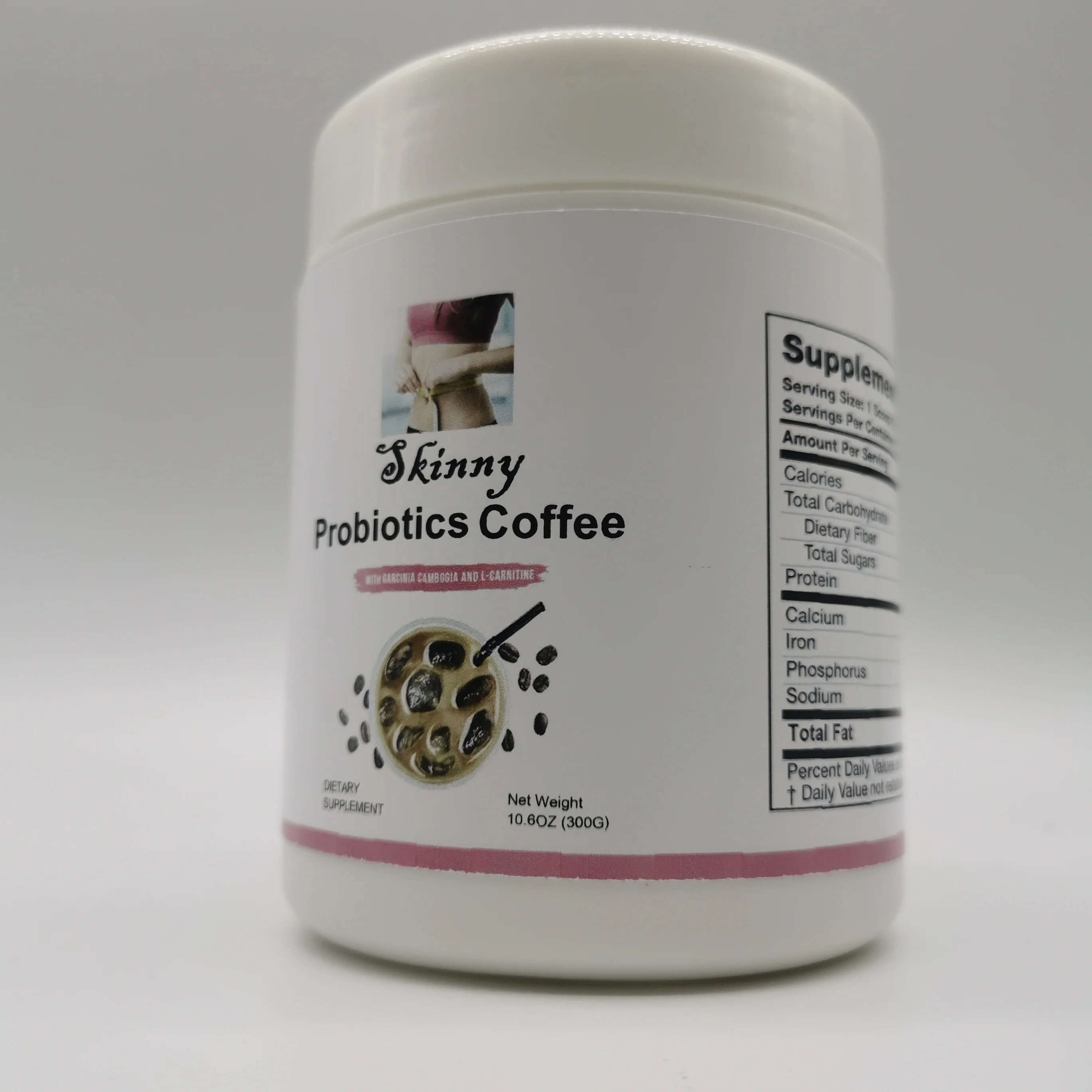 Super Skinny Probiotics Slimming Instant Coffee for body Detoxication