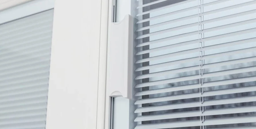 Minetal blinds between glass window glasses for windows and doors