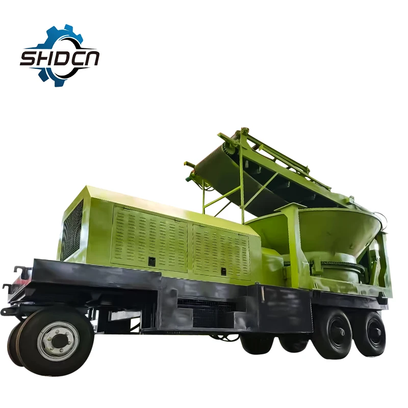 Shd Tree Root Wood Chipper with High Capacity