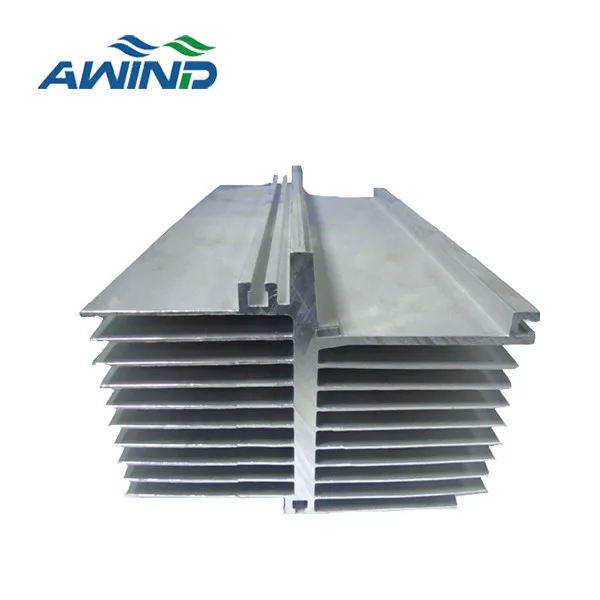 Flexible aluminum extrusions profiles heat sink cooler extrude power heatsink manufacturer
