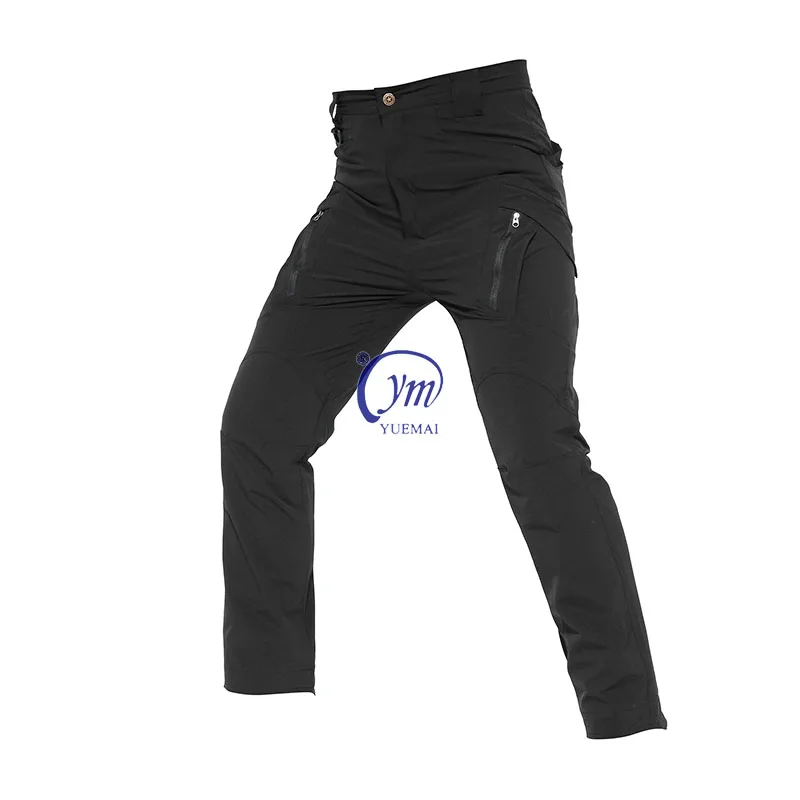 YUEMAI Multi-Pockets Trekking Anti-stretch Dustproof Heated Quick Dry  Tactical Trousers